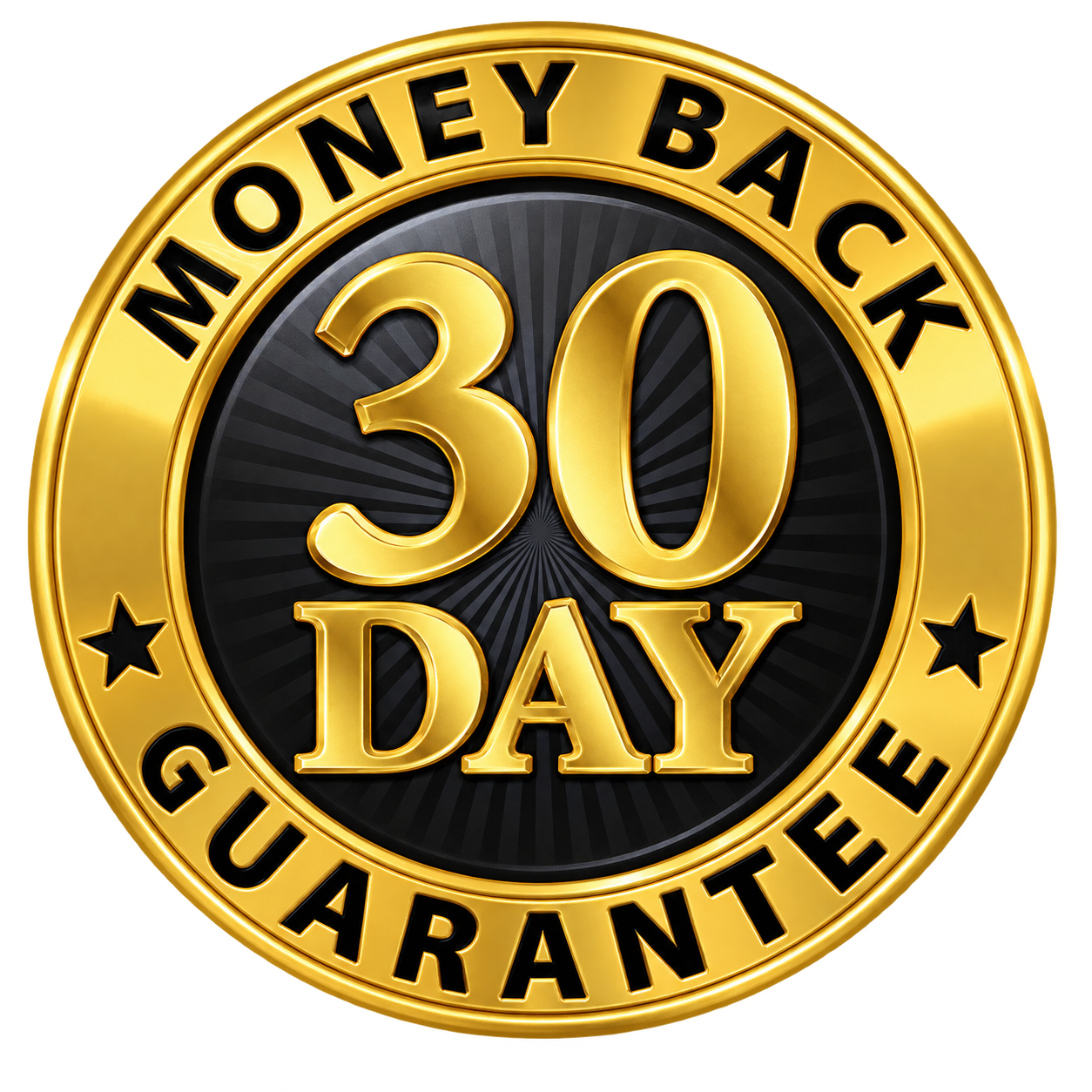 30-Day Money-Back Guarantee seal